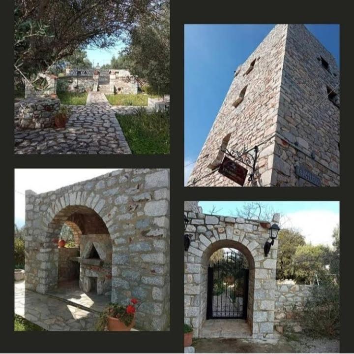 Ferienwohnung Charouda Stone Tower Xenonas Pírgos Dhiroú Exterior foto